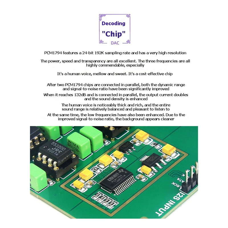 スーパーセールアップグレード Y3 パラレルデュアル PCM - Dac Board のレビューと価格