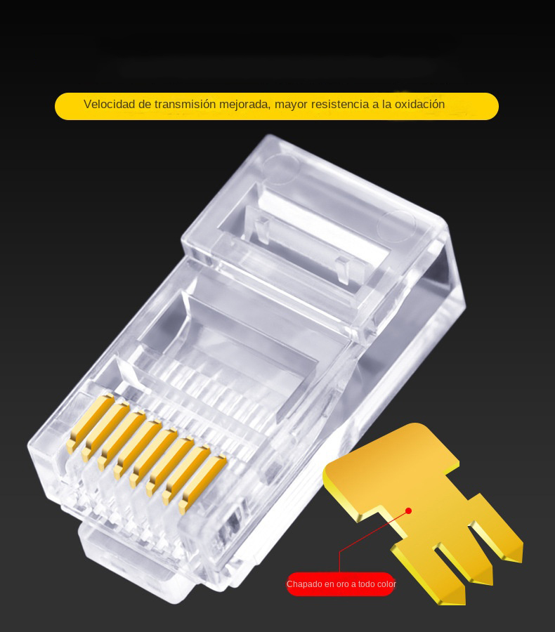 100個入り RJ45 Cat6 Cat5e パススルーネッ - Rj45 Jack のレビューと価格