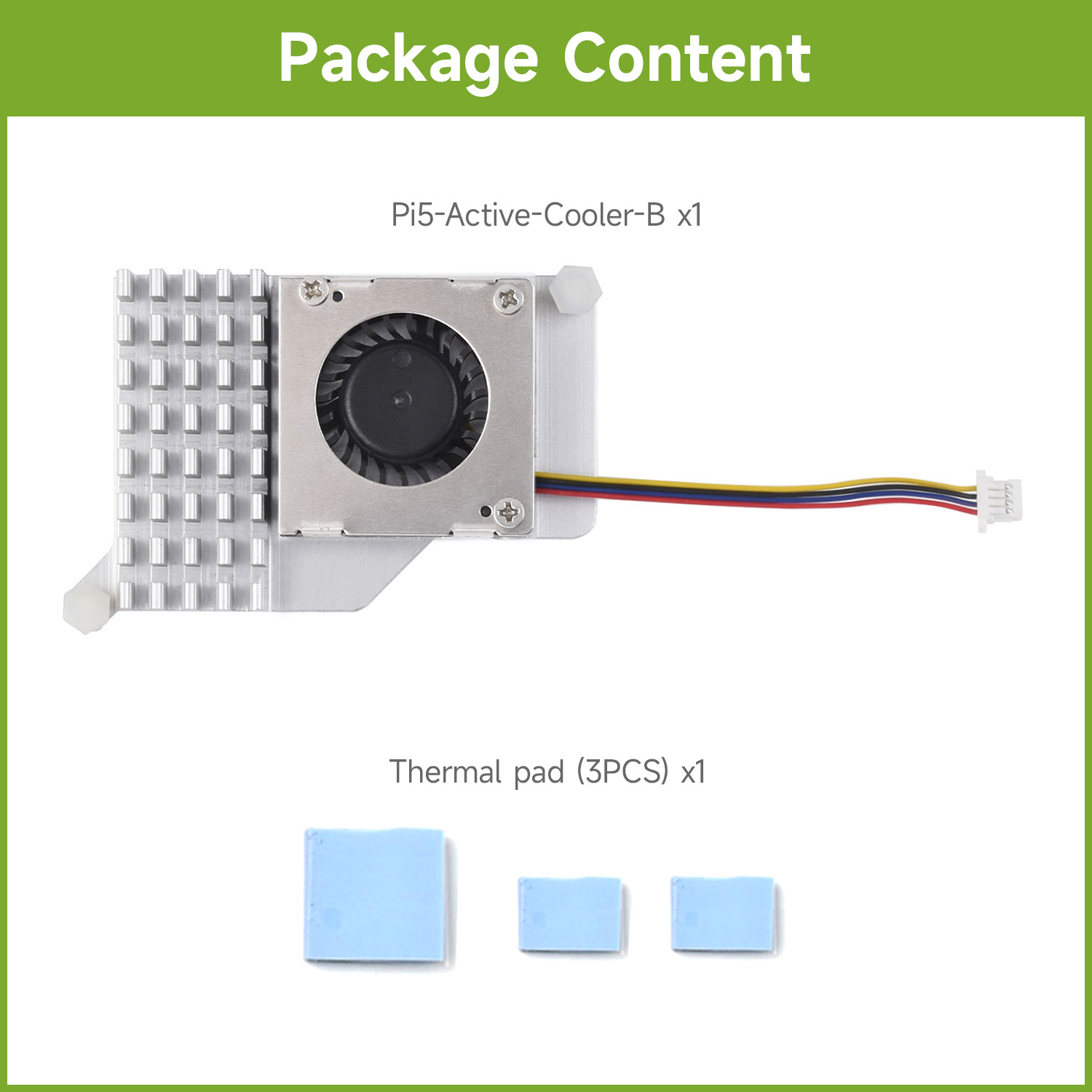 Waveshare アクティブ クーラー (B) Raspb - Heatsink Aluminum のレビューと価格
