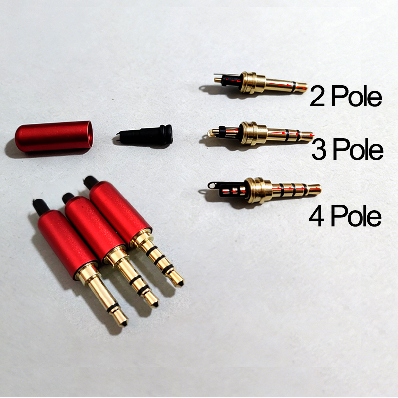 1PC 3.5 ミリメートルオーディオコネクタ 2/3/4  - Audio Jumper Wire のレビューと価格
