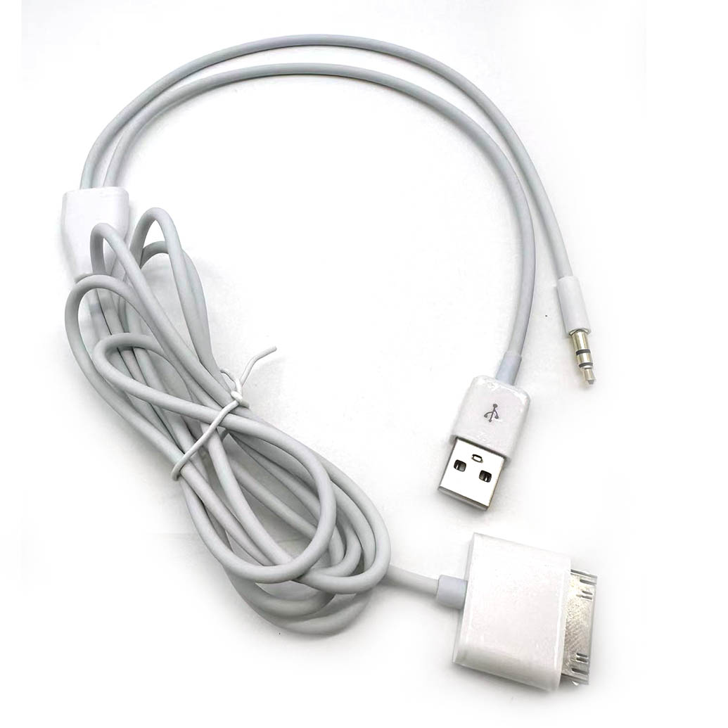 1 個 30 ピン - 3.5 ミリメートル車用 AUX オ - Audio Jumper Wire のレビューと価格
