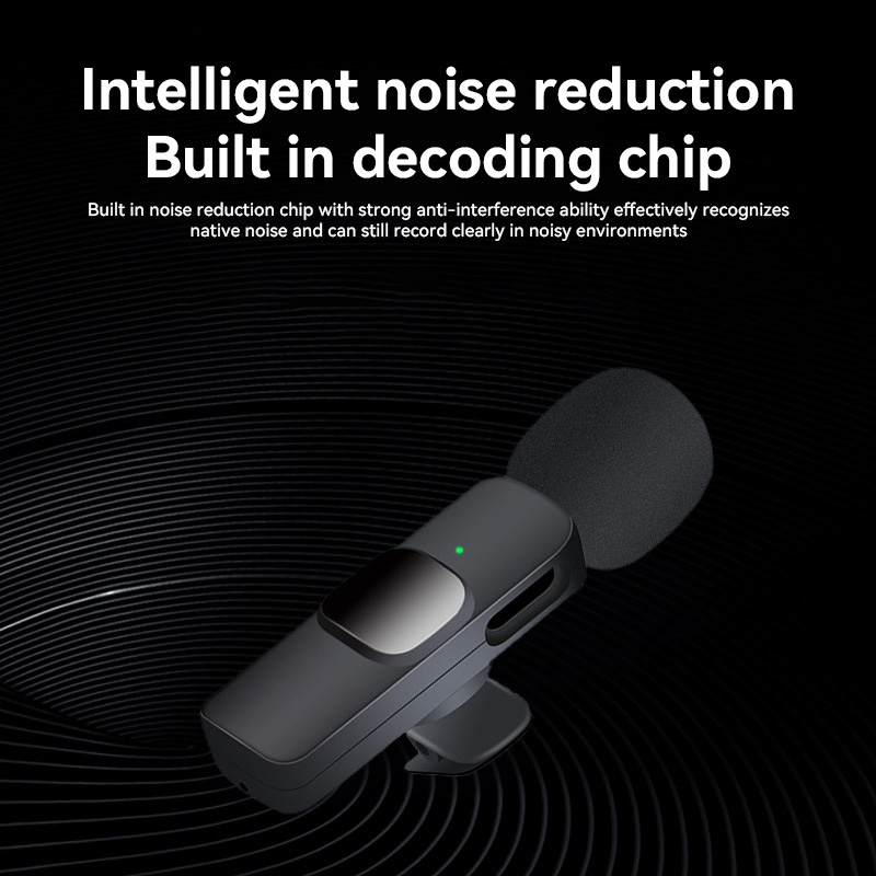 ミニワイヤレスマイクノイズリダクションラベリアマイク、iPh - Condenser Microphone Kit のレビューと価格